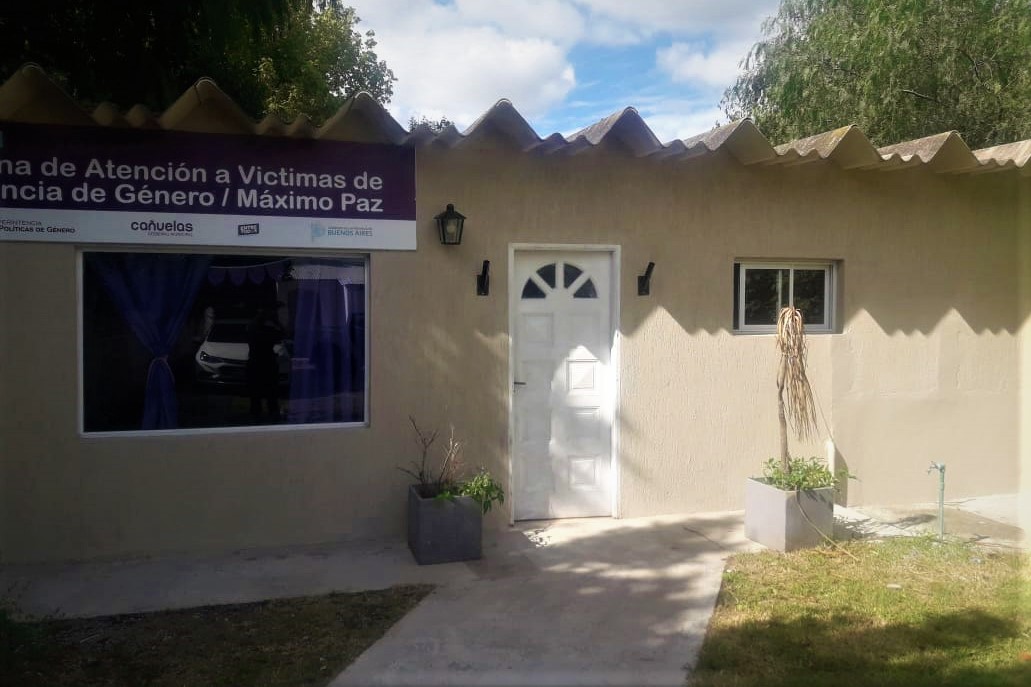 22 5 of. de atención a victimas VG en Máximo Paz