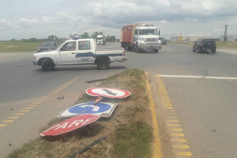 accidente adentro