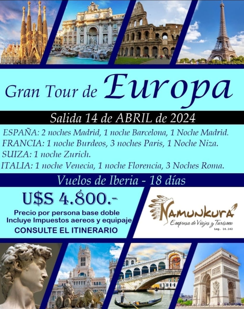 Namunkura - Viajes y Turismo