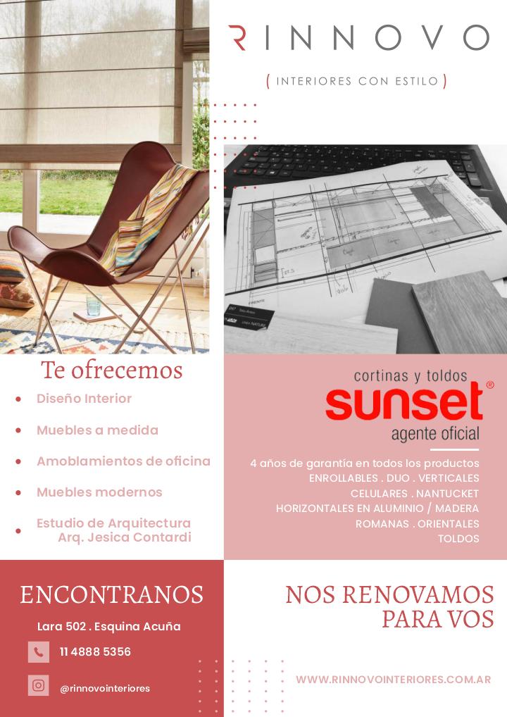 Rinnovo - INTERIORES CON ESTILO -