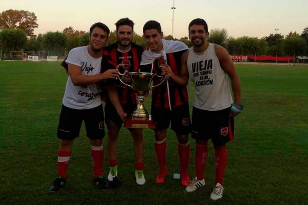 Matías Acosta, Martín Arana, Facundo Arrieta y Guido Saiz. //Foto: El Autógrafo Deportes.