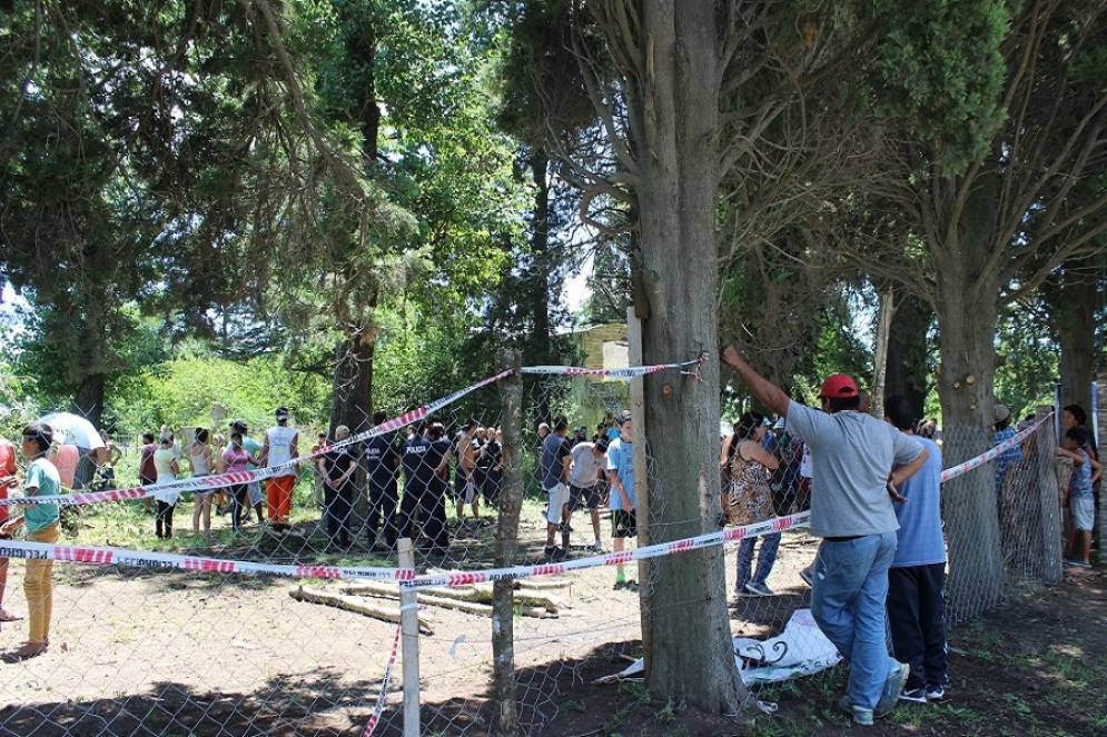 Se vivieron momentos de tensión en el lugar.