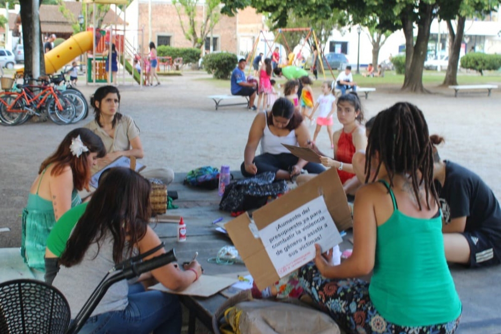 Actividades del Frente de Izquierda por el #25N.