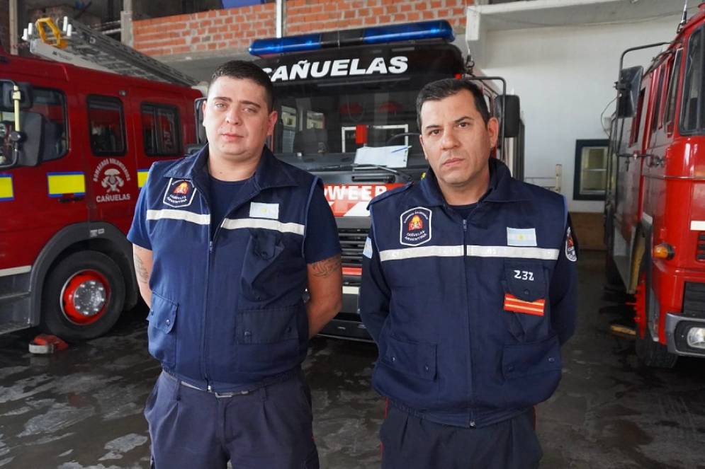 Pablo Coronel  y Maximiliano López.