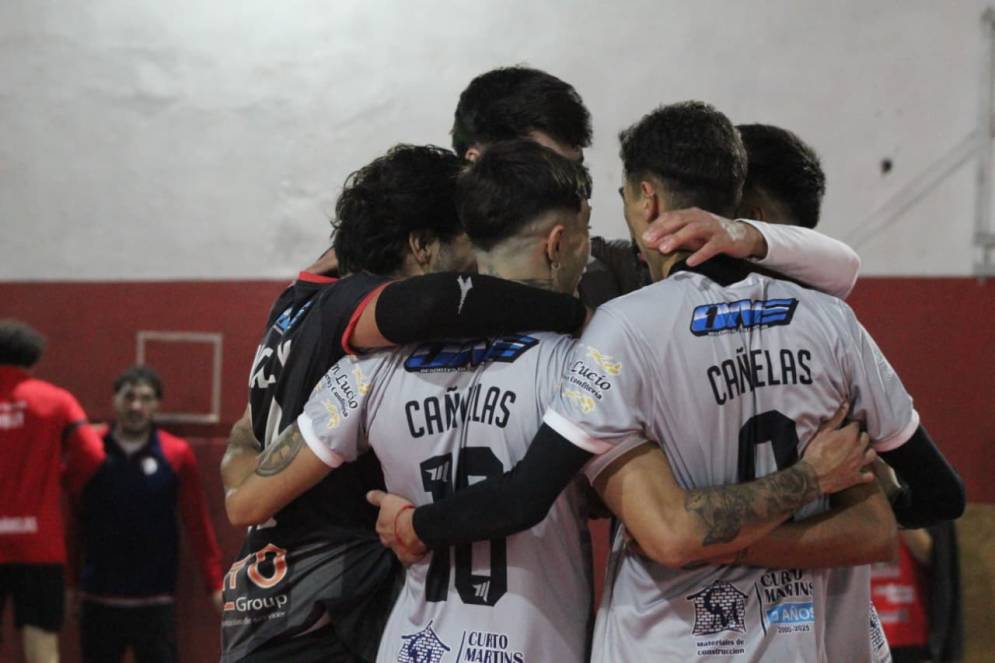 Recuperó la sonrisa. Ph: Vóley CFC.
