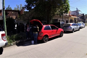 El allanamiento en el domicilio de Esteban Echeverr&iacute;a.