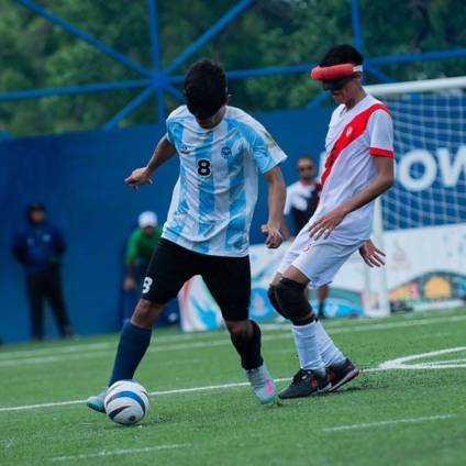 Junior Fernandes jugará la final de los Juegos Parasuramericanos con Los Murciélagos