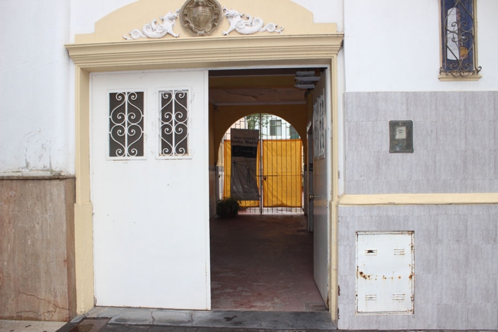 La sede administrativa del colegio Santa María.