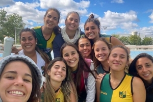 La selfie luego del triunfo.