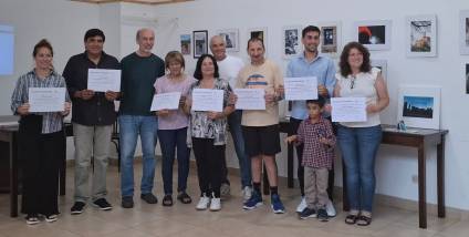 El taller de Fotografía de la Sociedad Italiana terminó el año con una exposición