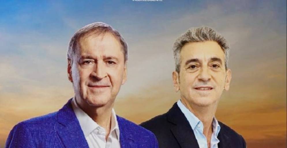 El gobernador de Córdoba junto al ex Ministro del Interior.