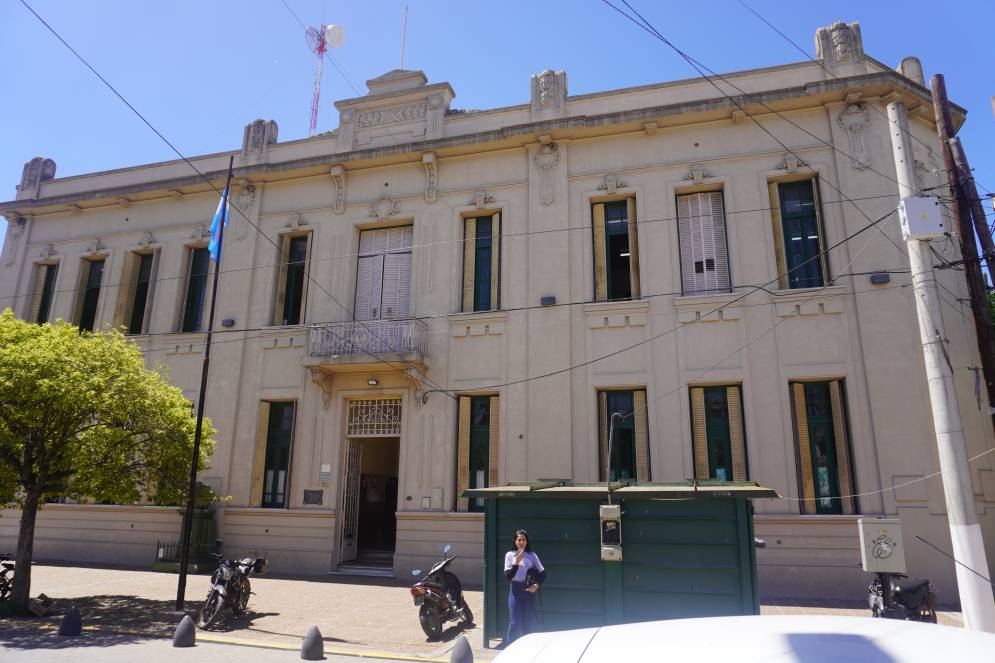 Así luce la fachada del edificio en la actualidad.