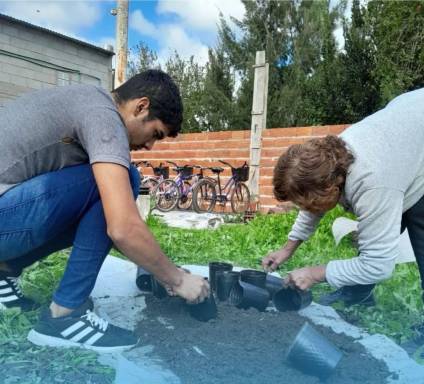 Retomaron los cursos en el Centro de Formación Laboral N°401