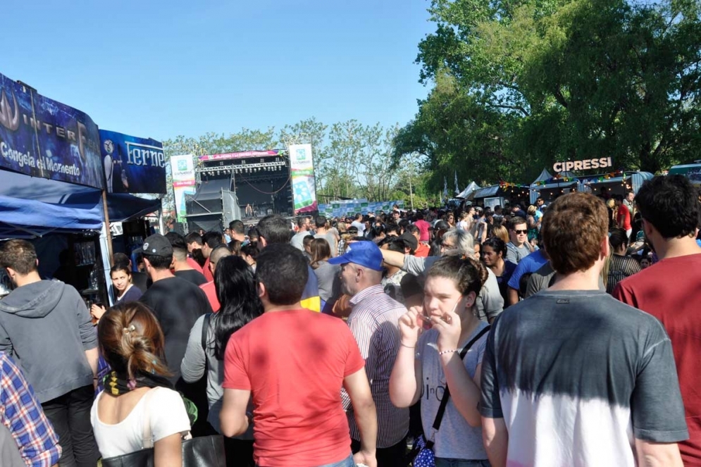 Gran marcó de público se registro durante la realización de la fiesta en 2016. 