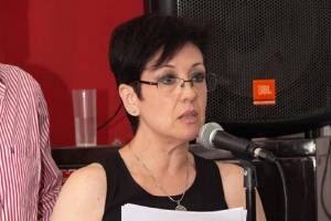 Claudia Pereletegui, presidenta de la UCR.