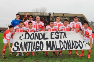 Ca&ntilde;uelas y un claro mensaje: &iquest;D&oacute;nde est&aacute; Santiago Maldonado?