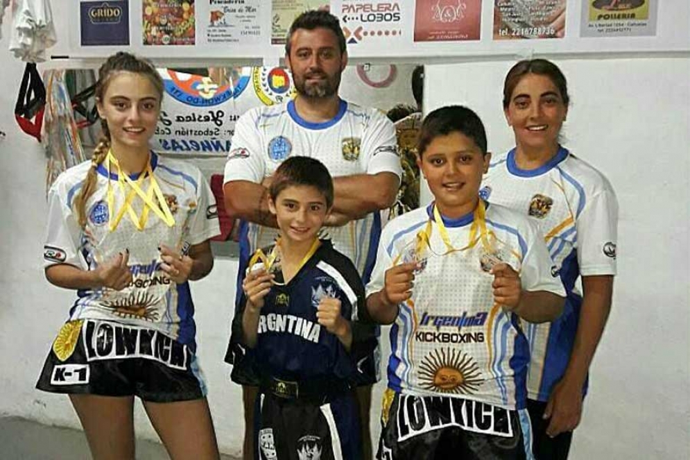 La familia Garavaglia se destacó en Mar Del Plata. 