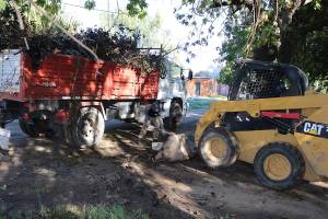 Hay trabajos permanentes para evitar la acumulación de afluentes.