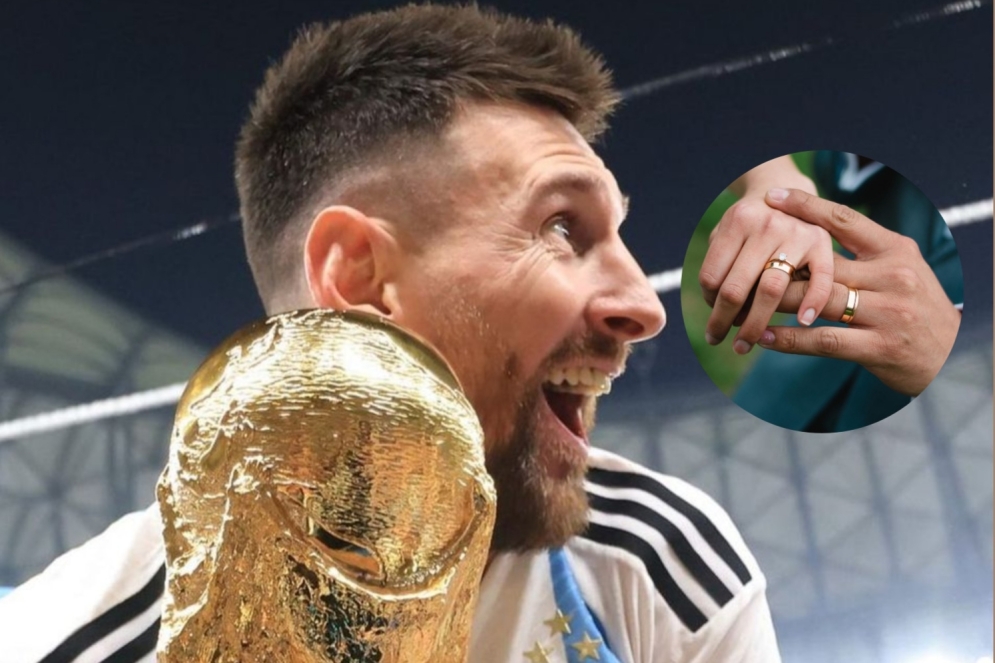 La boda estaba programada para las 13:00 y debió atrasarse por la Final del Mundo. 