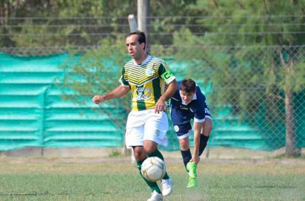 &quot;Nacho&quot; Fernández, el capitán del &quot;auriverde&quot;. 
