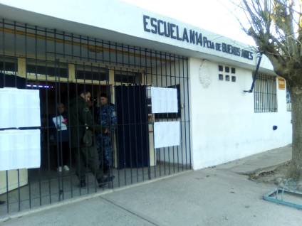 Cerraron los comicios en Cañuelas