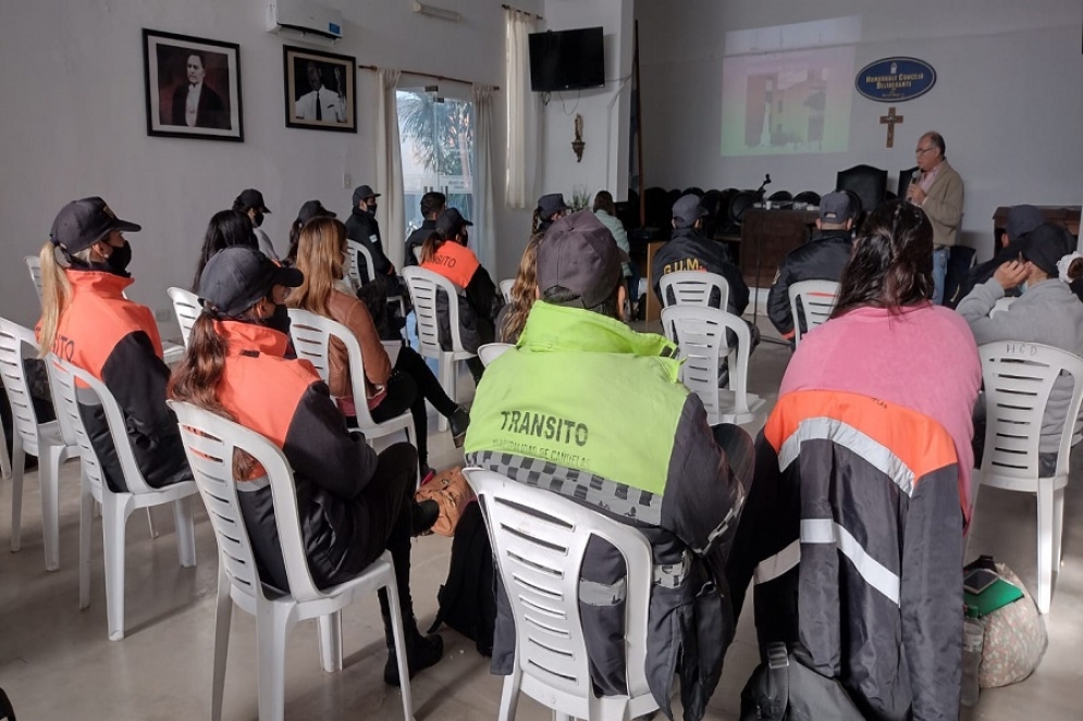 Se concretó una jornada sobre Capacitación de Tránsito