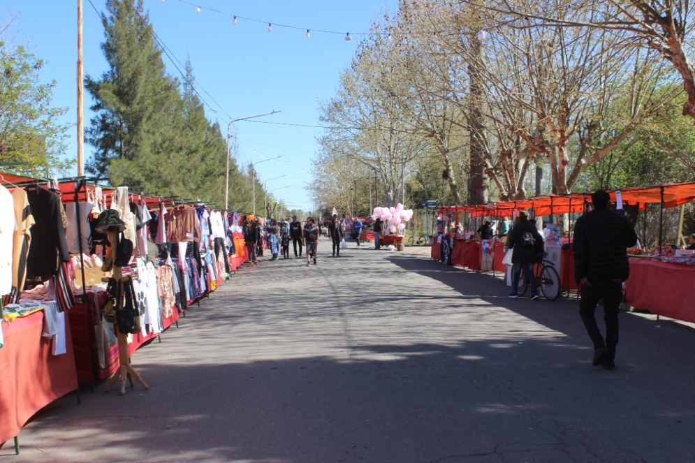 El mayor flujo de público se registró entrada la tarde.