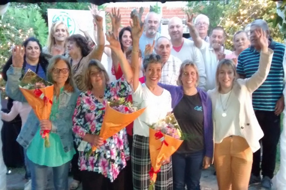 Predominan las mujeres en la conducción del sindicato.