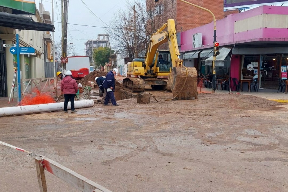 El movimiento de máquinas comenzará el lunes por la noche. 