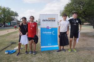 Los participantes se llevaron regalos de la Direcci&oacute;n de Deportes.