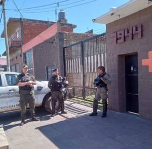 Gendarmería Nacional encabezó los procedimientos. 