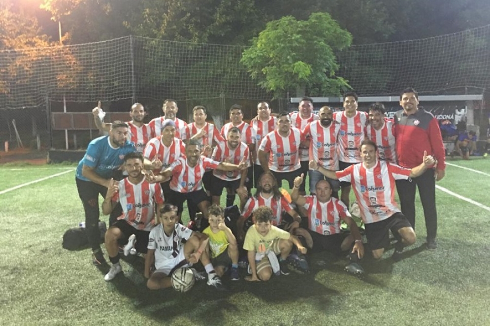 El plantel que se consagró.