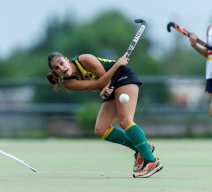 Hockey Femenino: Las Cañas ganó, sigue de racha y goleó en toda la tira