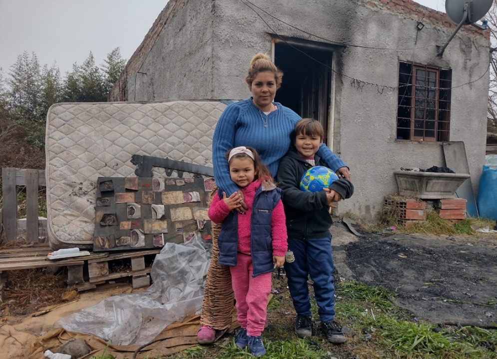 Recibieron a NacPop en su vivienda.