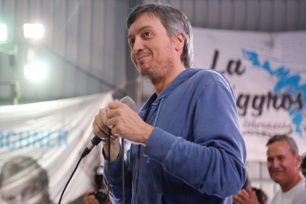 Máximo Kirchner.