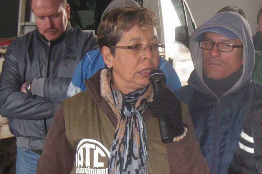 La titular de ATE denunció que la amenazaron de muerte