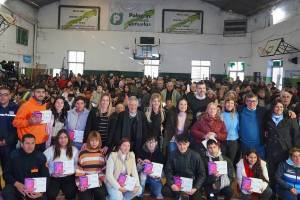 El acto tuvo lugar en la sede del Club Juventud Unida de Cañuelas.