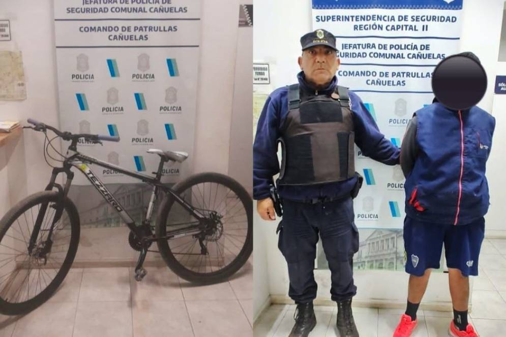 Benítez y la bicicleta robada. 