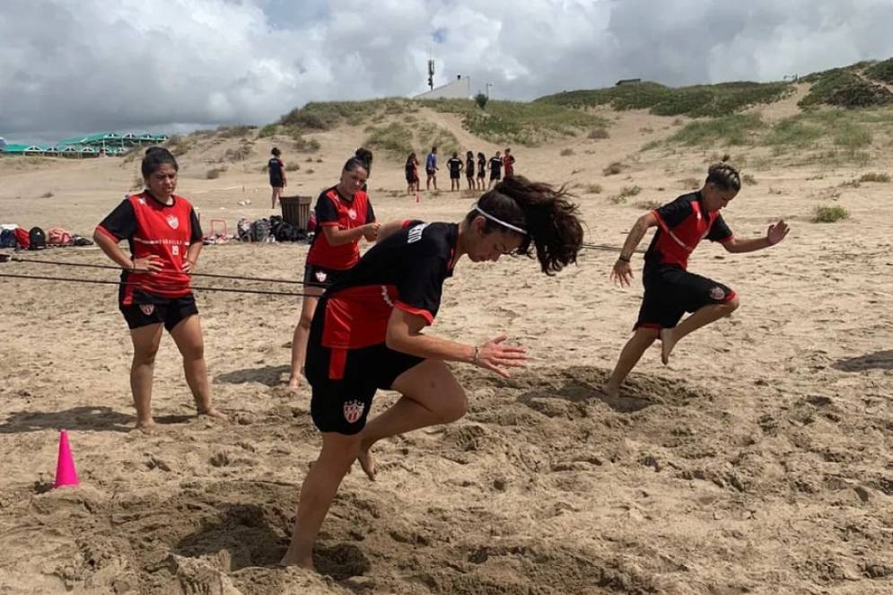 Un clásico: preparación en la playa.