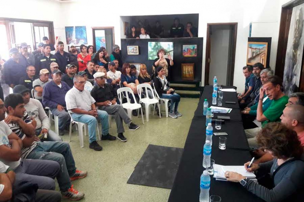 Se realizó la primera reunión de la mesa paritaria municipal