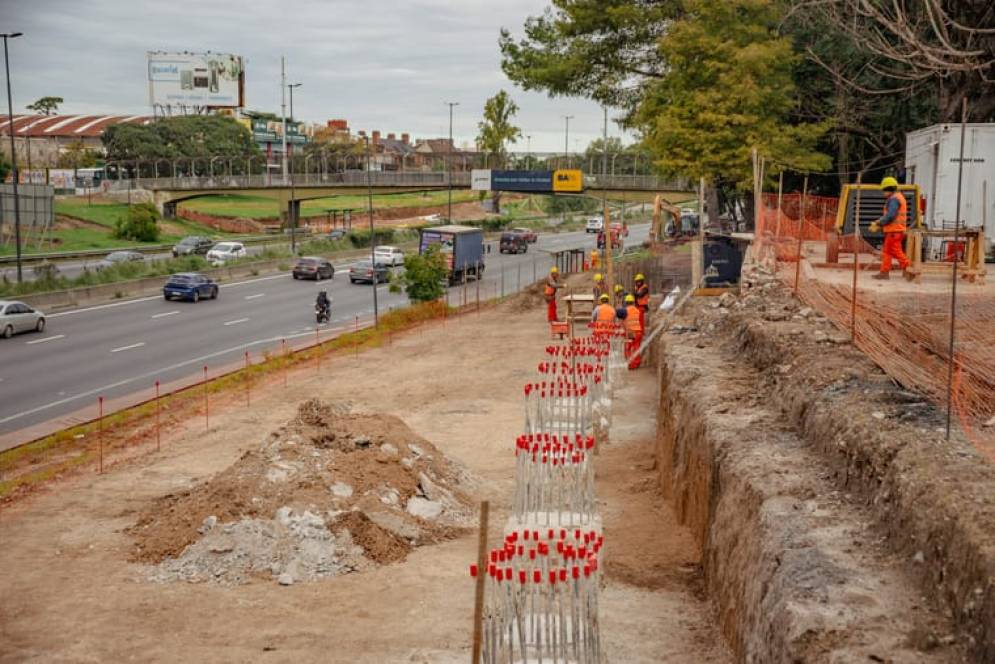 Diariamente se producen  &quot;embudos&quot; en la zona.