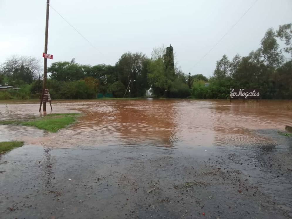 Los Nogales, uno de los barrios más afectados por el temporal.