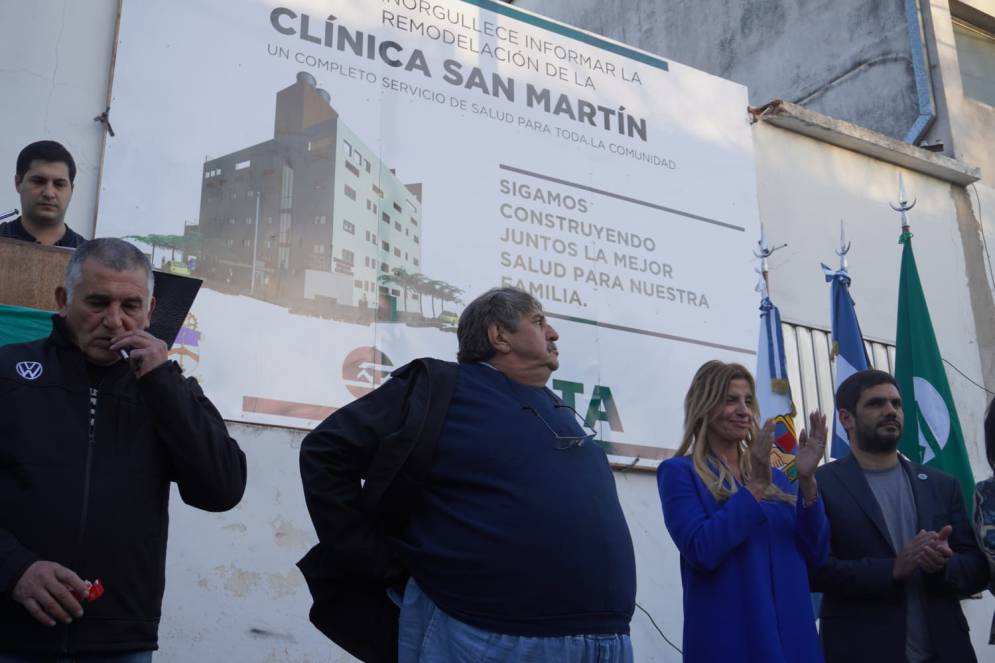 Pignanelli fue el único orador. La intendenta Marisa Fassi acompañó la ceremonia, que estuvo bendecida por el cura párroco Ramón Costilla.