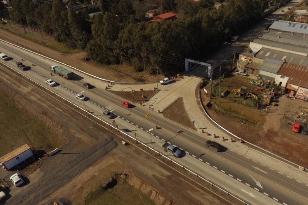 El nuevo acceso desde un drone.