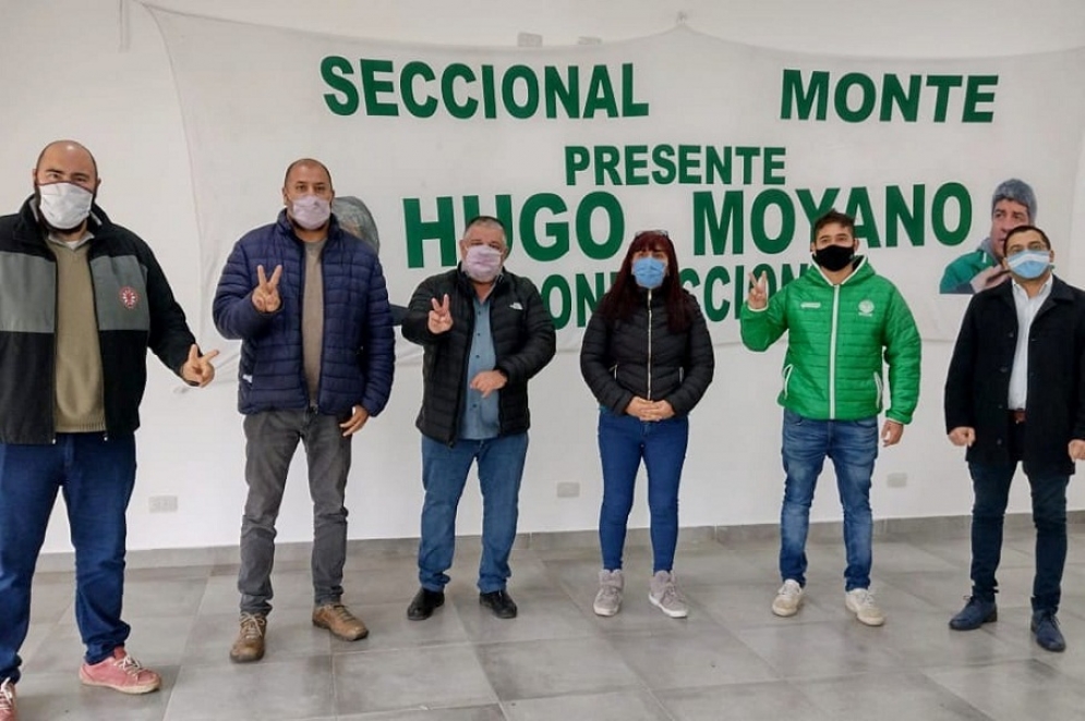 El CET es un elemento político del Sindicato de Camioneros. El Frente Sindical también dio el presente.