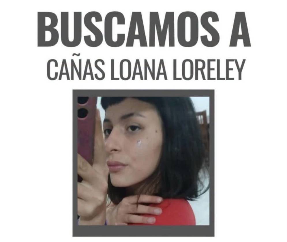 Loana se ausenta desde el jueves 27.