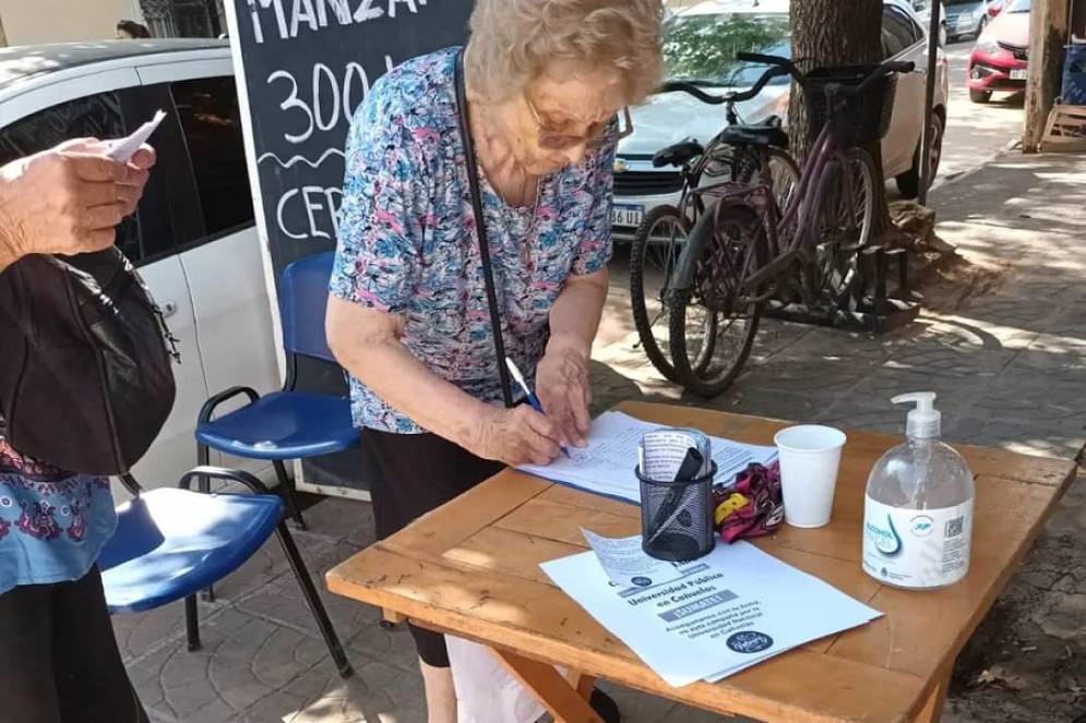 Apuntan a reunir la adhesión de los vecinos del distrito.