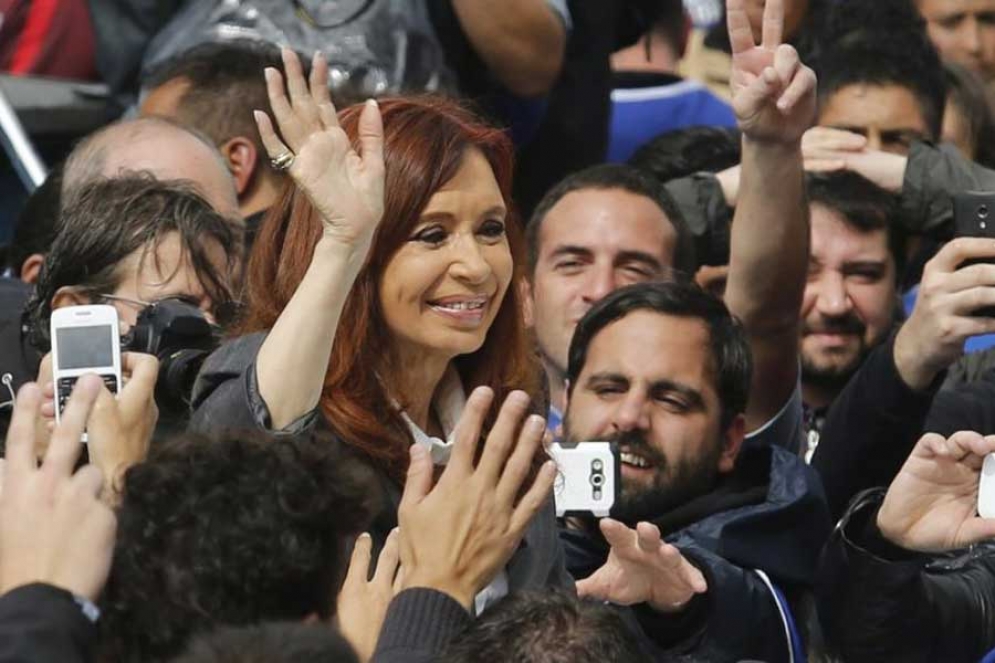 Cristina Fernández de Kirchner.