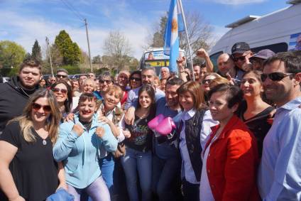 “Tengo la espalda para cambiar la Argentina”: Patricia Bullrich inició su campaña desde Cañuelas