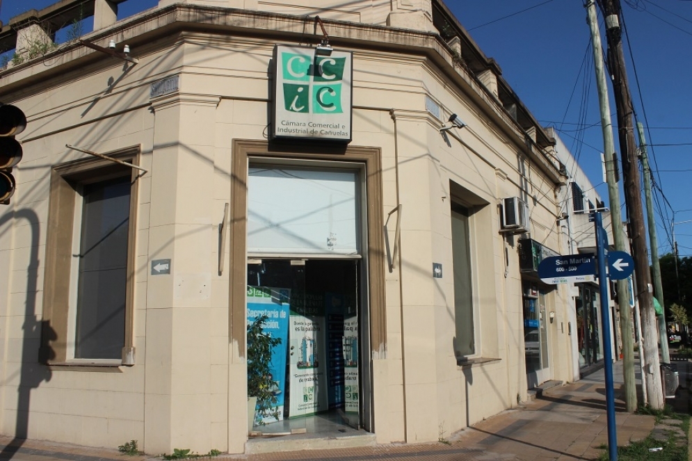 La sede de la Cámara de Comercio. 